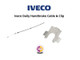 Genuine Iveco Daily 2.3L & 3.0L Handbrake Cable With Clip 2014-2017 - 5802259315