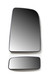 Mercedes Merc Sprinter VW Crafter Upper & Lower Mirror Glass Heated Left