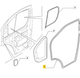 Toyota Proace Max 2024> Vauxhall Movano 2021> Front Cab Left Door Rubber Seal