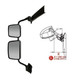 Volvo FE Rear View Long Arm Mirror & Arm Assy Elec Heated N/S Left 2006>