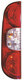 Fiat Doblo Rear Back Tail Light Lamp Left 2006-2010