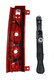 Toyota Proace Rear Back Tail Light Including Bulb Holder Right 2013-2017 Genuine