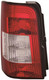 Citroen Berlingo Rear Back Tail Light Lamp Clear (2 Rear Doors) Left 2005-2010