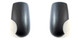 Ford Transit Door Mirror Back Cover Housing Pair 2000-2013 Black (Incl.Tourneo)