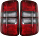 VW Caddy Rear Light Upgrade Smoked Indicator (2 Rear Doors) Pair 10/2010-2015