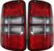 VW Caddy Rear Light Upgrade Smoked Indicator (2 Rear Doors) Pair 10/2010-2015