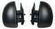 Auto Sleepers Motorhome Mirror Short Arm Electric Adjust Heat Pair Genuine 94-06