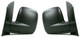 Volkswagen VW Caddy Mk3 Door Wing Mirror Manual Black Textured Pair 2004-2021