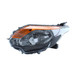 Fiat Fullback Headlight Headlamp Black Inner Passenger N/S Left 2016-2020