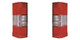 Carado Motorhome Rear Back Tail Light Lamp Pair 1994-4/2002