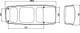 LMC Motorhome Rear Back Tail Light Lamp Left Genuine Hella Caraluna
