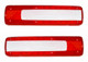 Volvo FH4 Range Series Euro 6 Rear Back Tail Light Lamp Lens Only 2013> Pair