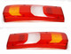 Mercedes Merc Actros MP4 Rear Back Tail Light Lamp Lens Only Pair 2011 Onwards