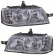Compass Motorhome Headlight Headlamp Pair (LHD) 2002-2006 Genuine