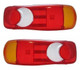 Auto Trail Motorhome Rear Back Tail Light Lamp Lens Only Pair