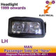 Man Lion S Coach Headlight Headlamp Electric Levelling Passenger N/S Left 1995>