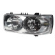 Daf CF Headlight Headlamp With Indicator Manual Levelling N/S Left 2001-2013