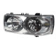 Daf XF95 Headlight Headlamp With Indicator Manual Levelling N/S Left 2002-2006