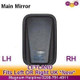 LDV Pilot Rear View Main Mirror 213x140mm Universal Fit 1997-2006