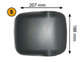 Man TGA TGL TGM Wide Angle Mirror Back Cover Fits Unitruck Mirror Only 2000>