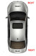 Mercedes Actros MP4 Antos Arocs Wide Angle Mirror Patterned Back Cover Left 11>