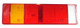 Daf CF LF XF95 XF105 Rear Back Tail Light Lamp Lens Only Universal Fit 1998-2013