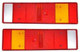 Volvo Combination Rear Back Tail Light Lamp Lens Only Pair