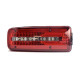 MAN TGS LED Rear Light Left C/W Number Plate Lamp End Din Connector 2005 Onwards