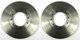 Ford Transit Mk7 Brake Disc (Pair) Solid Rear 2006-2013 -NBD1420