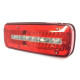 Daf LF45 Euro 6 LED Rear Tail Lamp Left C/W Number Plate Light - Rear Connector