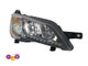 Ace Motorhome Headlight Lamp With LED DLR Chrome Pair Genuine 2014>