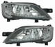 Adria Motorhome Headlight Lamp With LED DLR Chrome Pair Genuine 2014>