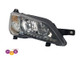 Adria Motorhome Headlight Lamp With LED DLR Chrome Pair Genuine 2014>