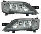 Auto Sleepers Motorhome Headlight Lamp With LED DLR Chrome Pair Genuine 2014>