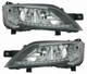 Auto Trail Motorhome Headlight Lamp With LED DLR Chrome Pair Genuine 2014>