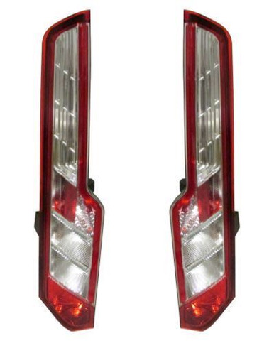 Ford Transit Custom Rear Back Tail Light Lamp Cluster 2012> Pair ...