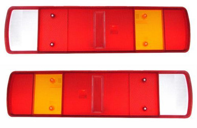 Scania Rear Back Tail Light Lamp Lens Only Universal Fit Pair - Magnum ...