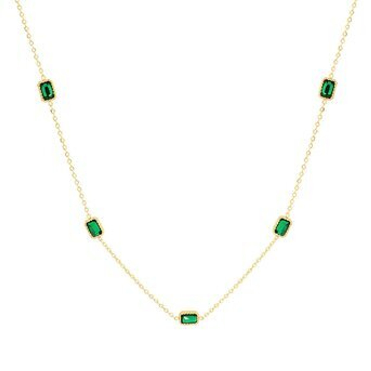 Lūceō Exquisite, 18K gold plated Stainless steel necklace