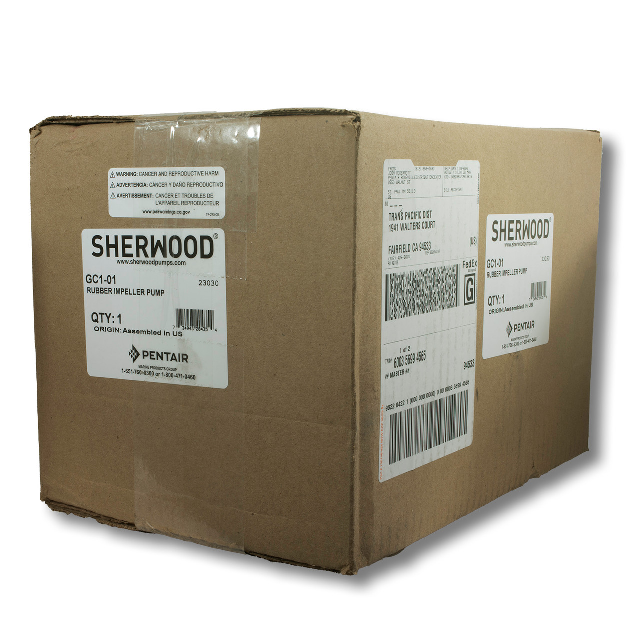 Sherwood Pump GC1-01 replaces GC1 Pump - Marine Pump Direct
