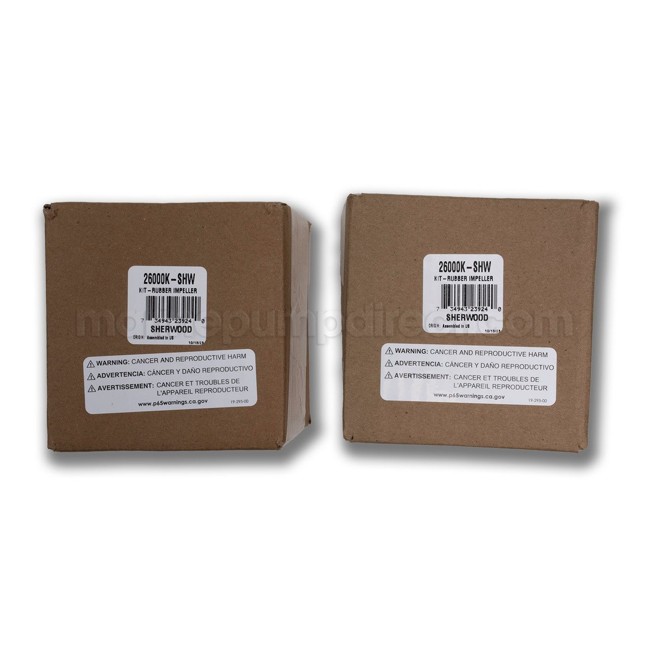 Impeller Kit Sherwood 26000K Cummins 3972366 With O-ring For QSB 7.0 QSC 8.3 EBa - Foto 3