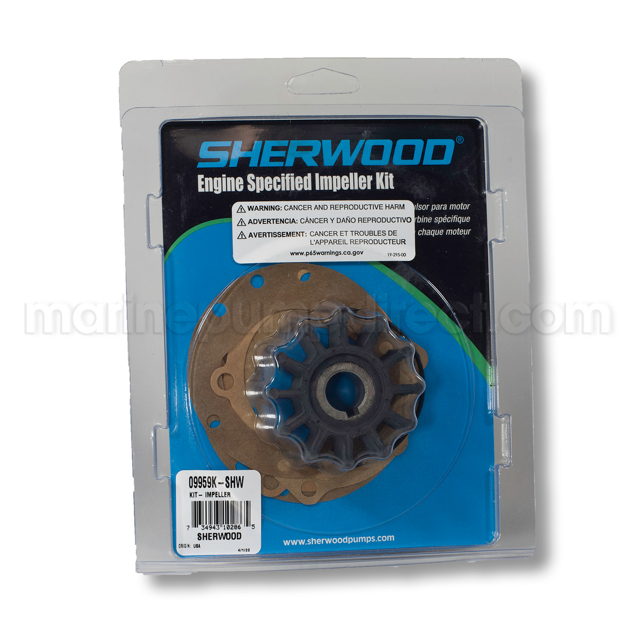 Sherwood Impeller Kit 9959K - Marine Pump Direct