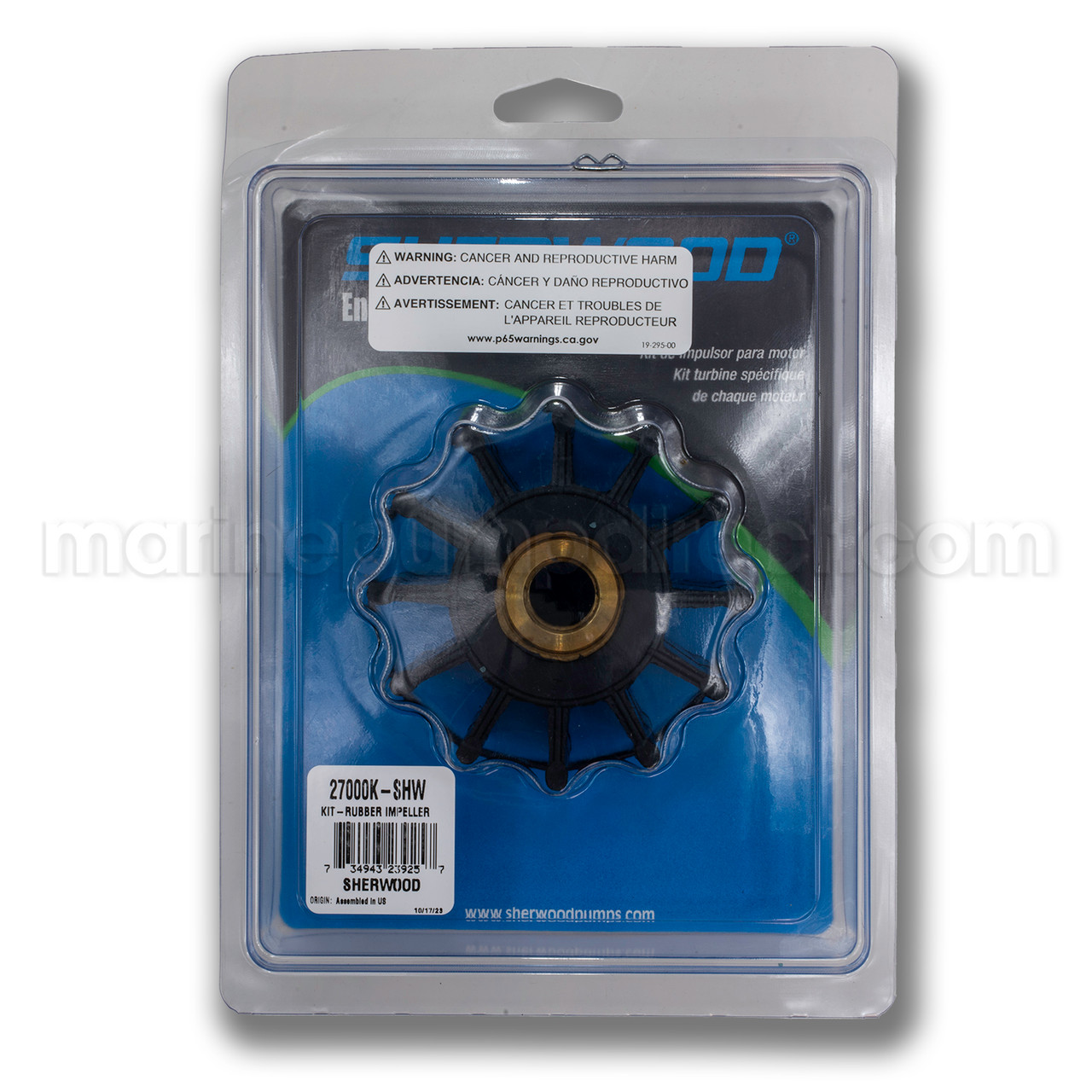 Sherwood Impeller Kit 27000K - Marine Pump Direct