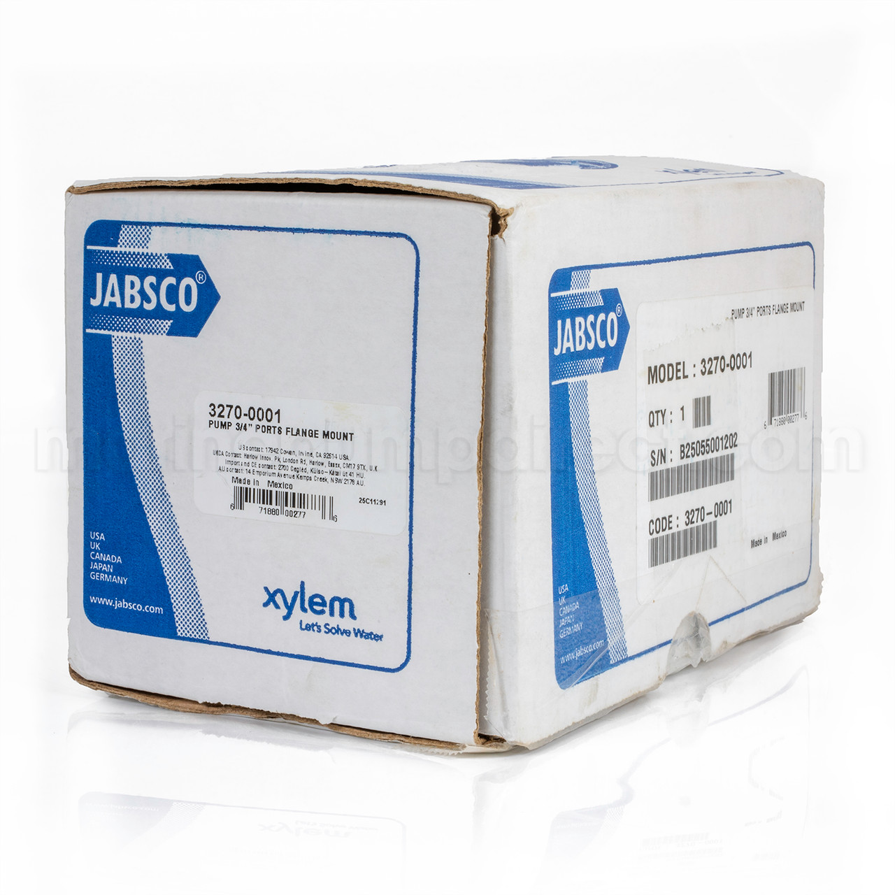 Jabsco Pump 3270-0001 - Marine Pump Direct