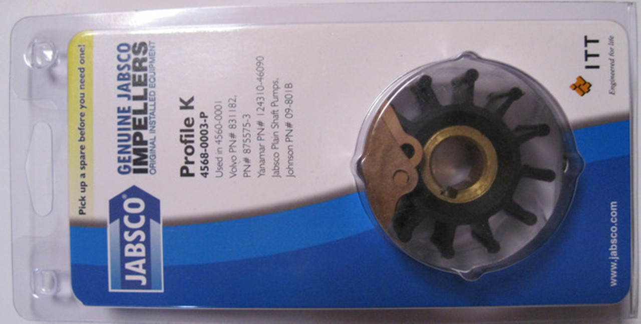 Jabsco Impeller Kit 45680003P Marine Pump Direct