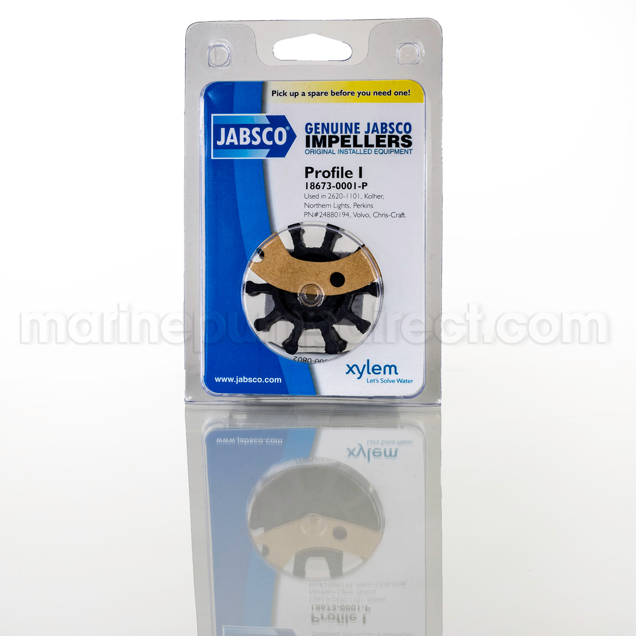jmpt　1807050 Jabsco Impeller Kit 18673-0001-P - Marine Pump Direct