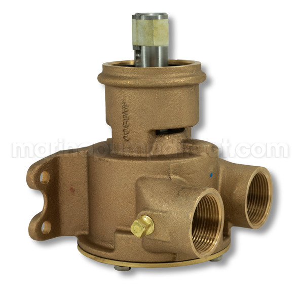 East-Marine Impeller For Detroit Diesel 671TI, 871, 1271 Engines - Cooling Water Pump, Spline Drive, Brass Insert