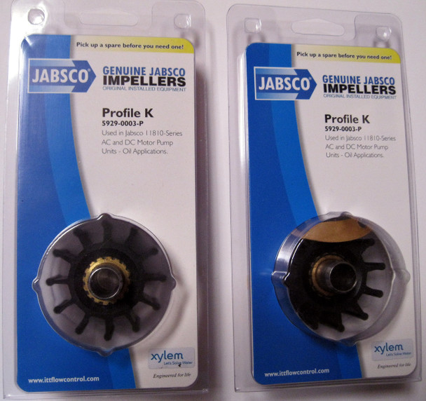 Two Pack Jabsco 5929-0003-P