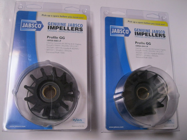 Two Pack Jabsco 18958-0001-P