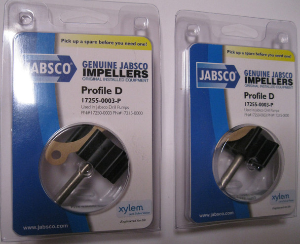 Two Pack Jabsco 17255-0003-P