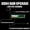 32GB 288-Pin DDR4-2400 PC4-19200 ECC RDIMM RAM | OEM Memory for HP